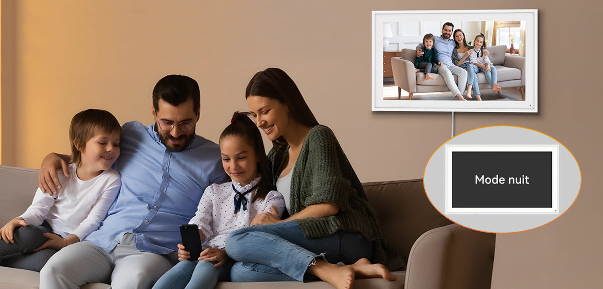 Calendrier numérique TABWEE P15 15,6 pouces