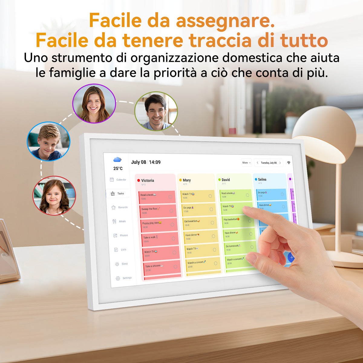 Calendario digitale TABWEE P15 da 15,6 pollici
