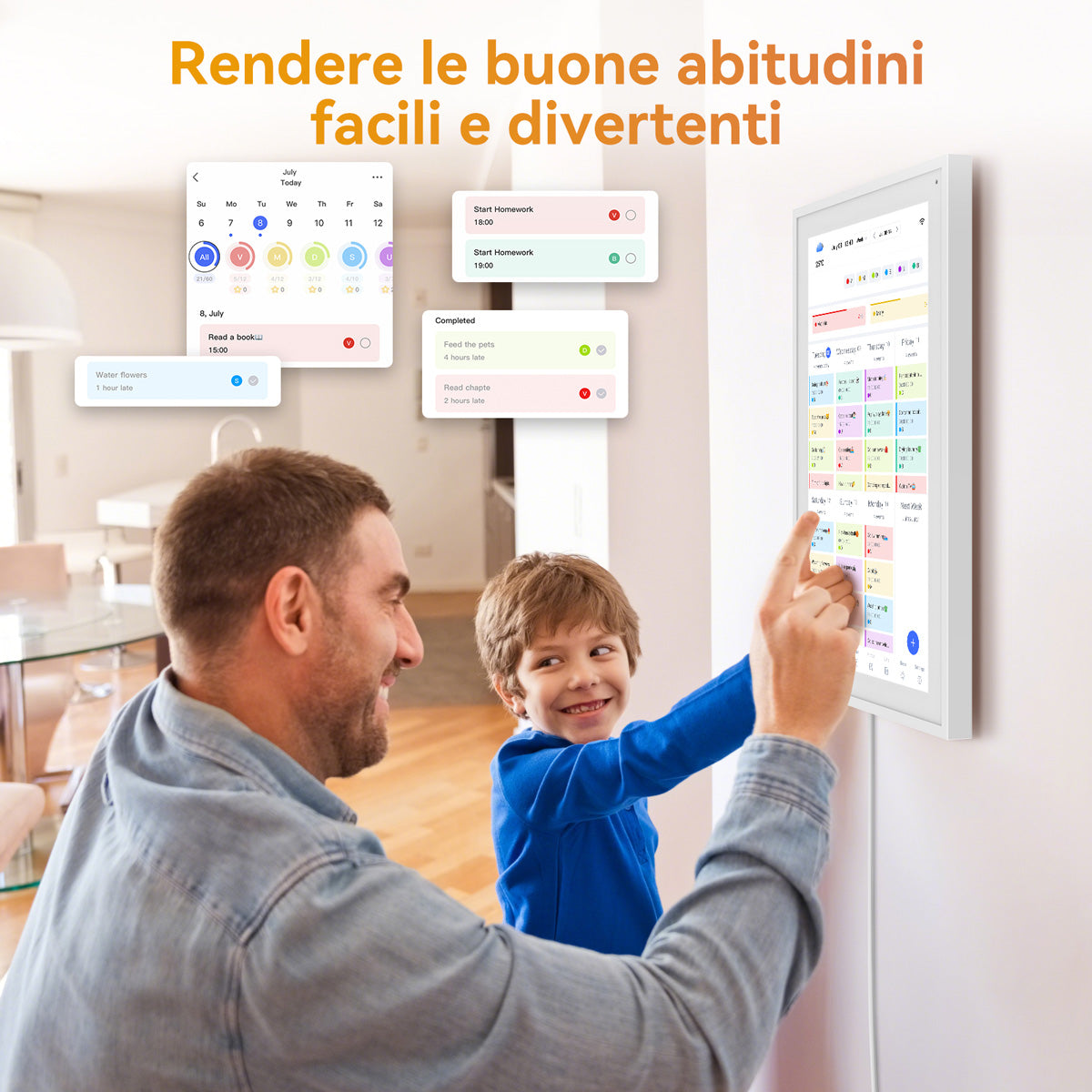 Calendario digitale TABWEE P15 da 15,6 pollici