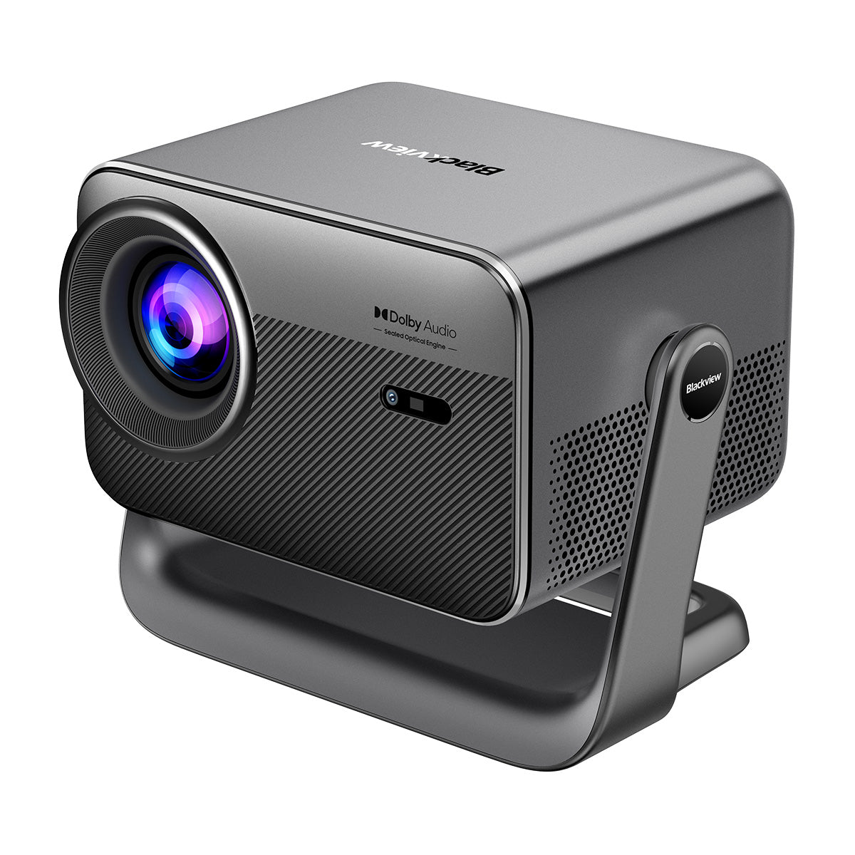 Blackview PV1000 Max Projecteur Gimbal LCD 150" 1000 lumens ANSI 4K 1080P avec Dolby Audio Certifié, compatible Apple TV+ et Netflix