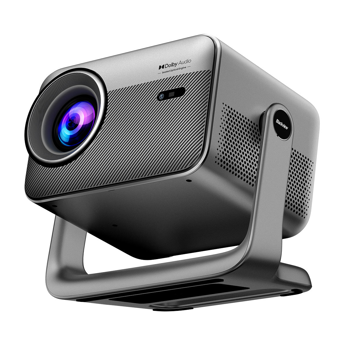 Blackview PV1000 Max Projecteur Gimbal LCD 150" 1000 lumens ANSI 4K 1080P avec Dolby Audio Certifié, compatible Apple TV+ et Netflix