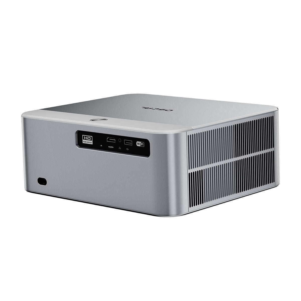 Oscal PV800 Pro 200" 1400 Lumens 4K 1080P LED Home Theater Projector w/ AI Voice Control Google TV & Netflix Support
