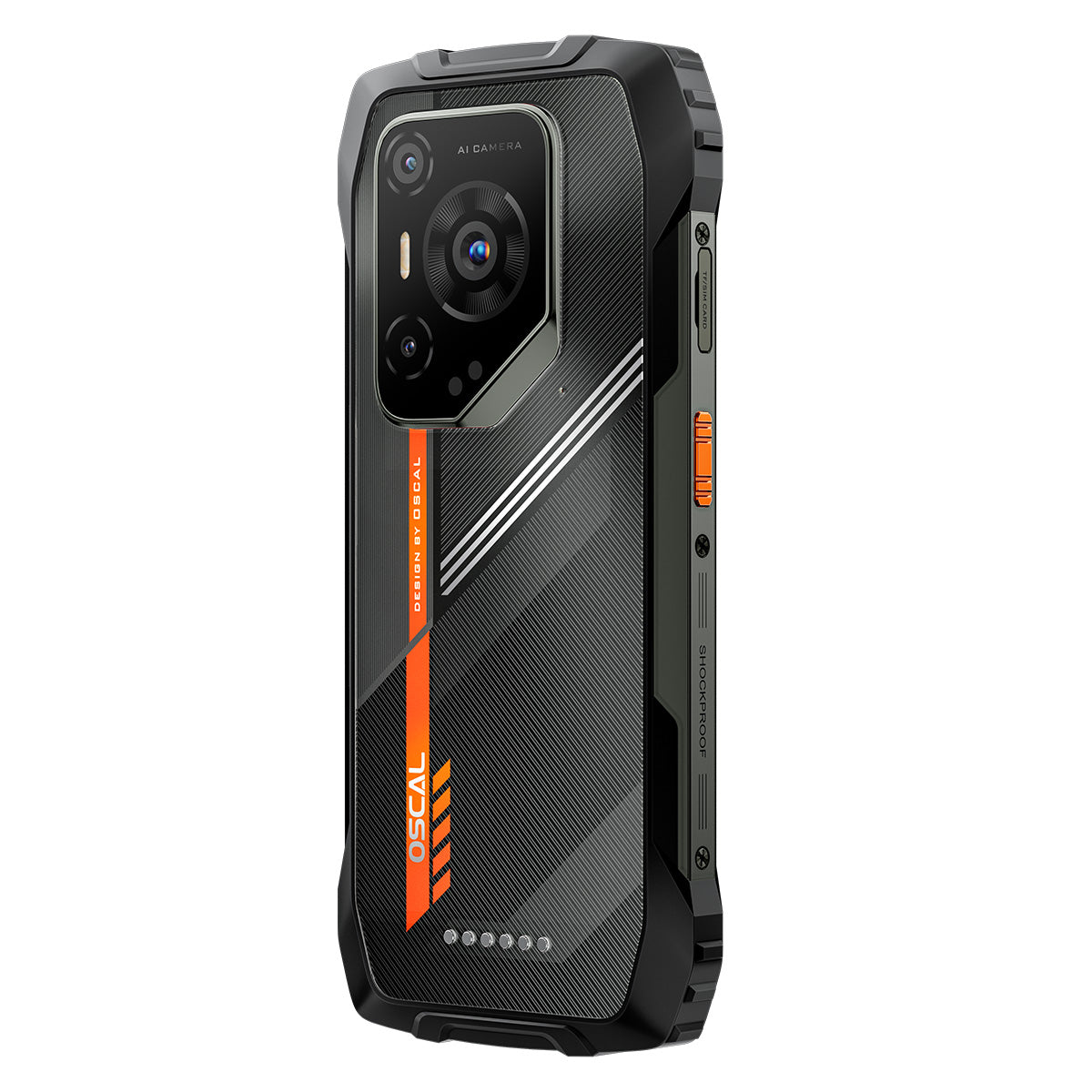 Oscal Pilot 3 6,78palcový MediaTek Dimensity 6300 12GB+256GB 50MP+20MP noční vidění fotoaparát 7500mAh 5G umělá inteligence venkovní mobilní telefon