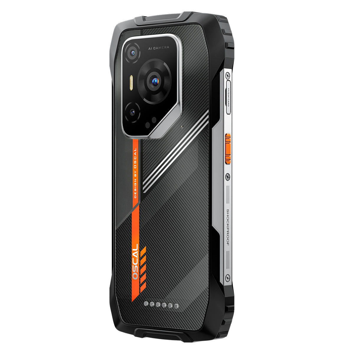 Oscal Pilot 3 6,78palcový MediaTek Dimensity 6300 12GB+256GB 50MP+20MP noční vidění fotoaparát 7500mAh 5G umělá inteligence venkovní mobilní telefon