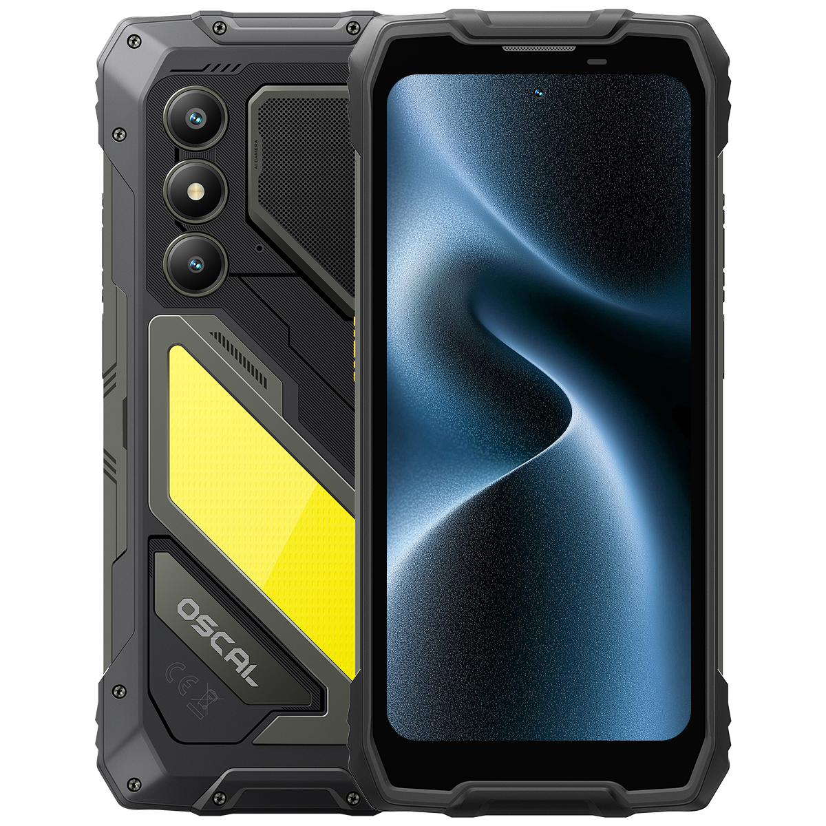 Oscal Pilot 5 6.67-inch 120Hz Display Stereo Loud Speaker & Camping Light 15000mAh Rugged 5G Smartphone