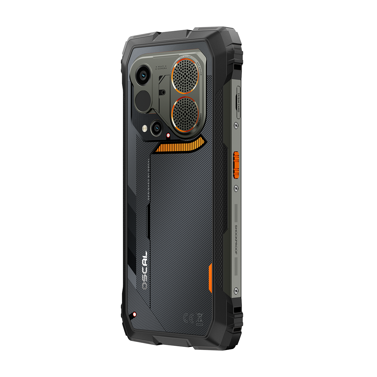 Oscal Pilot 6 Thermal Imaging 4G Rugged Phone with 6.78-inch 120Hz Display 108MP Camera 98dB Loud Speaker & 93 Lumens LED Torch