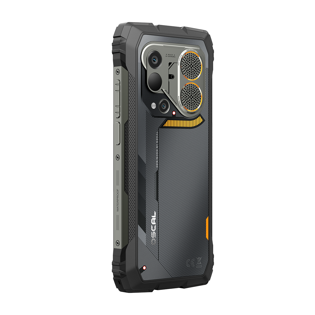 Oscal Pilot 6 Thermal Imaging 4G Rugged Phone with 6.78-inch 120Hz Display 108MP Camera 98dB Loud Speaker & 93 Lumens LED Torch
