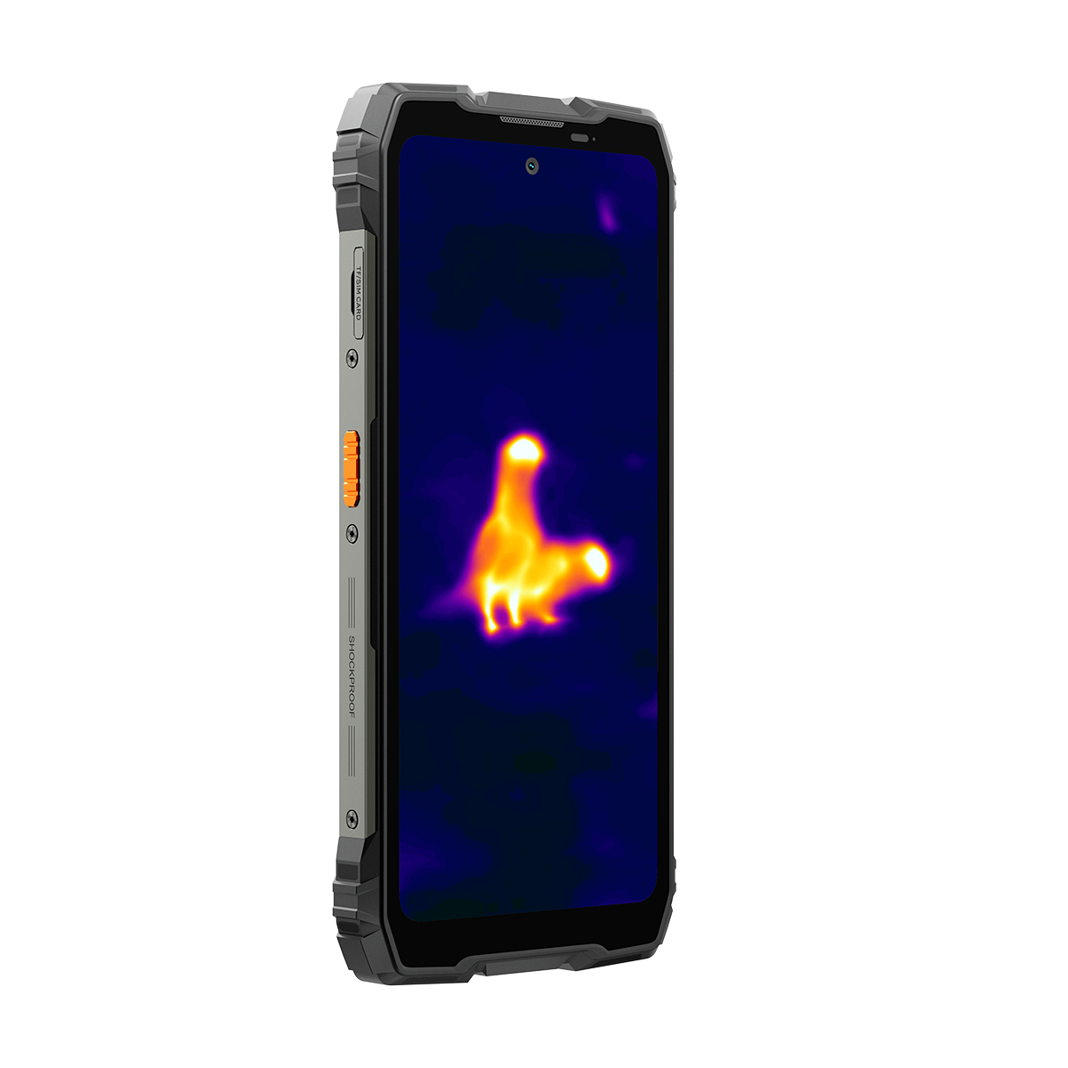 Oscal Pilot 6 Thermal Imaging 4G Rugged Phone with 6.78-inch 120Hz Display 108MP Camera 98dB Loud Speaker & 93 Lumens LED Torch