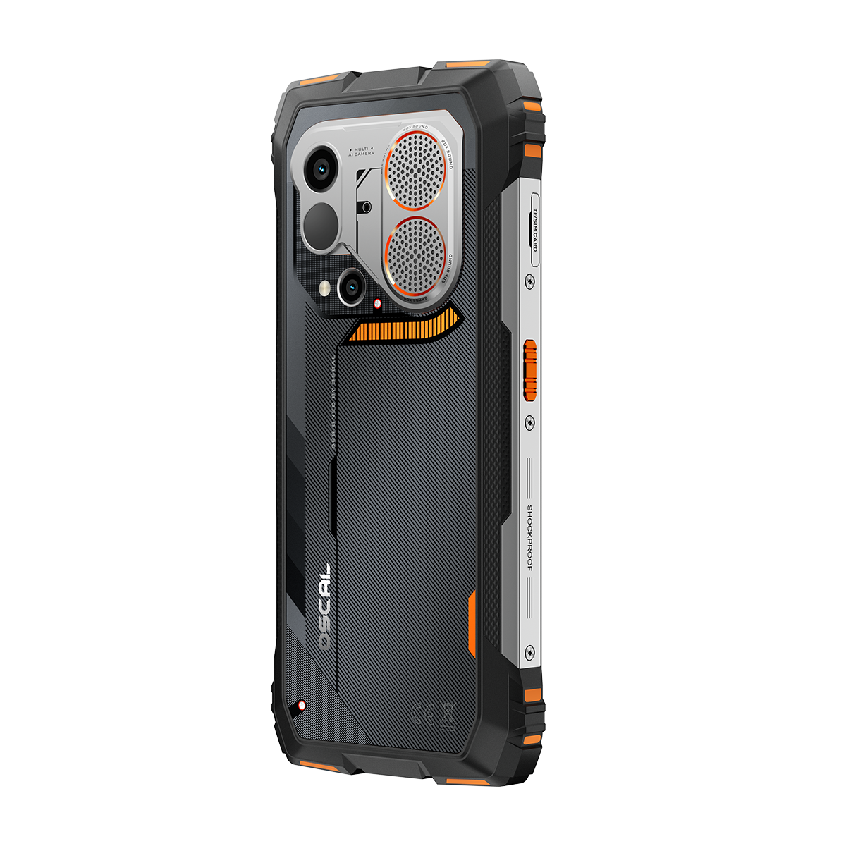 Oscal Pilot 6 Thermal Imaging 4G Rugged Phone with 6.78-inch 120Hz Display 108MP Camera 98dB Loud Speaker & 93 Lumens LED Torch