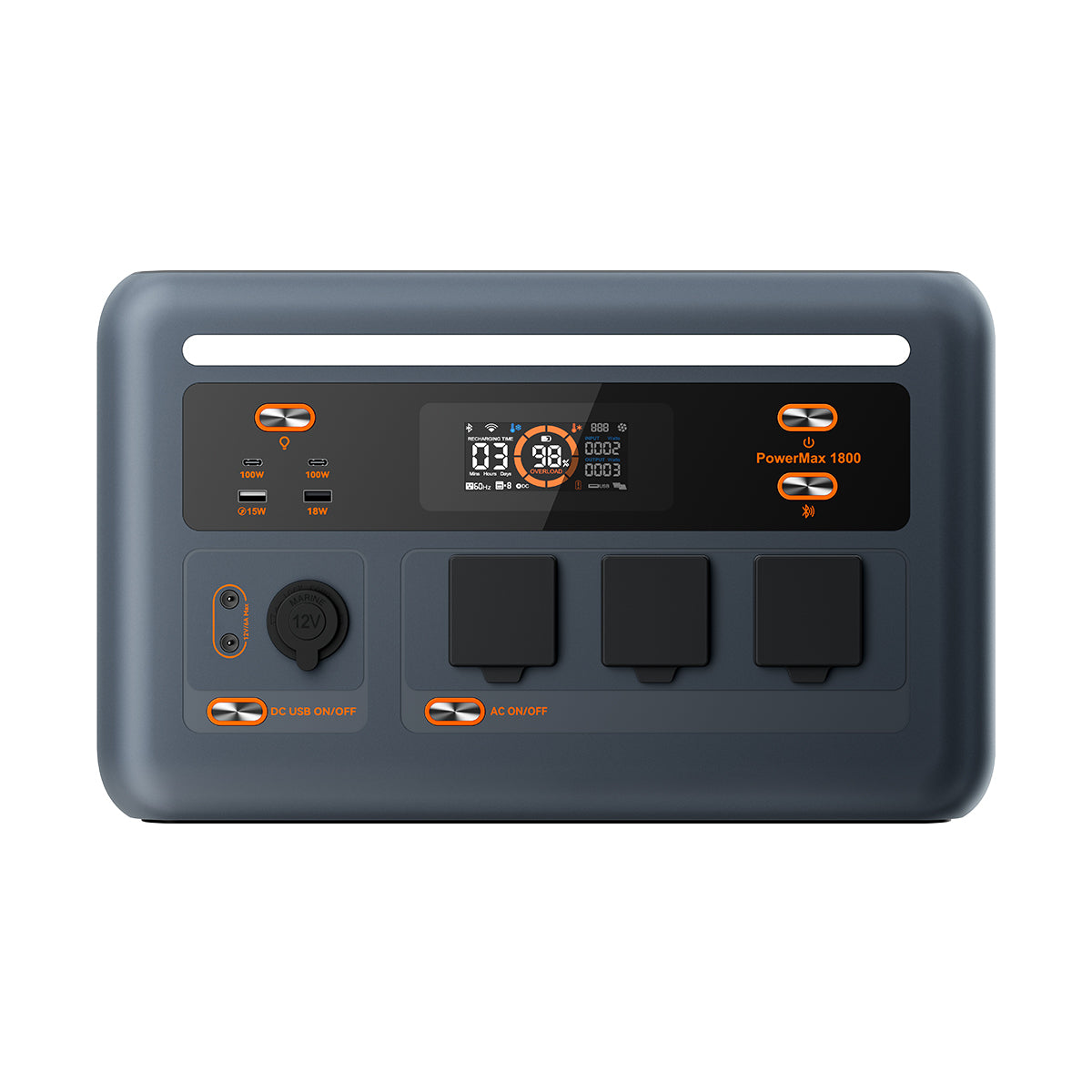 Oscal PowerMax 1800 1024Wh 1800W IP54 Étanche Onduleur de secours Station d'alimentation portable