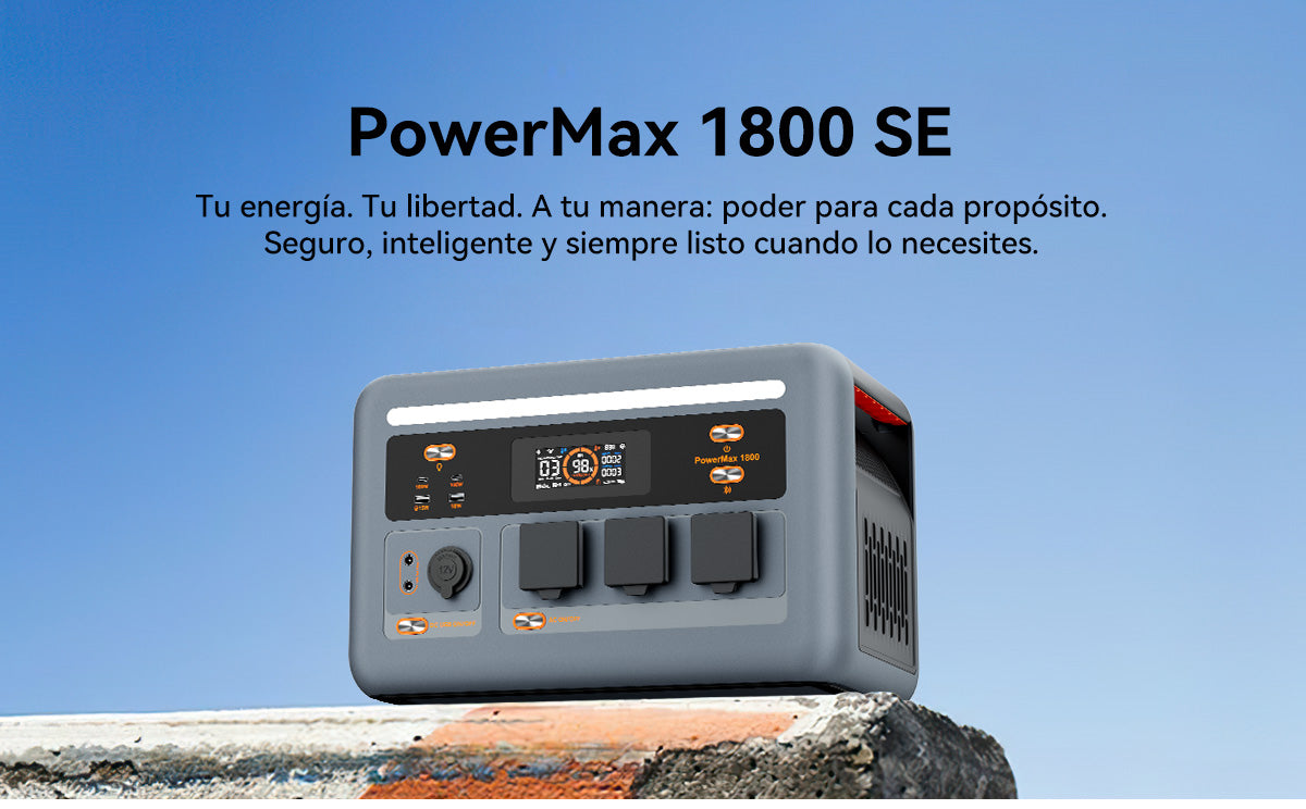 Estación de energía portátil Oscal PowerMax 1800 SE