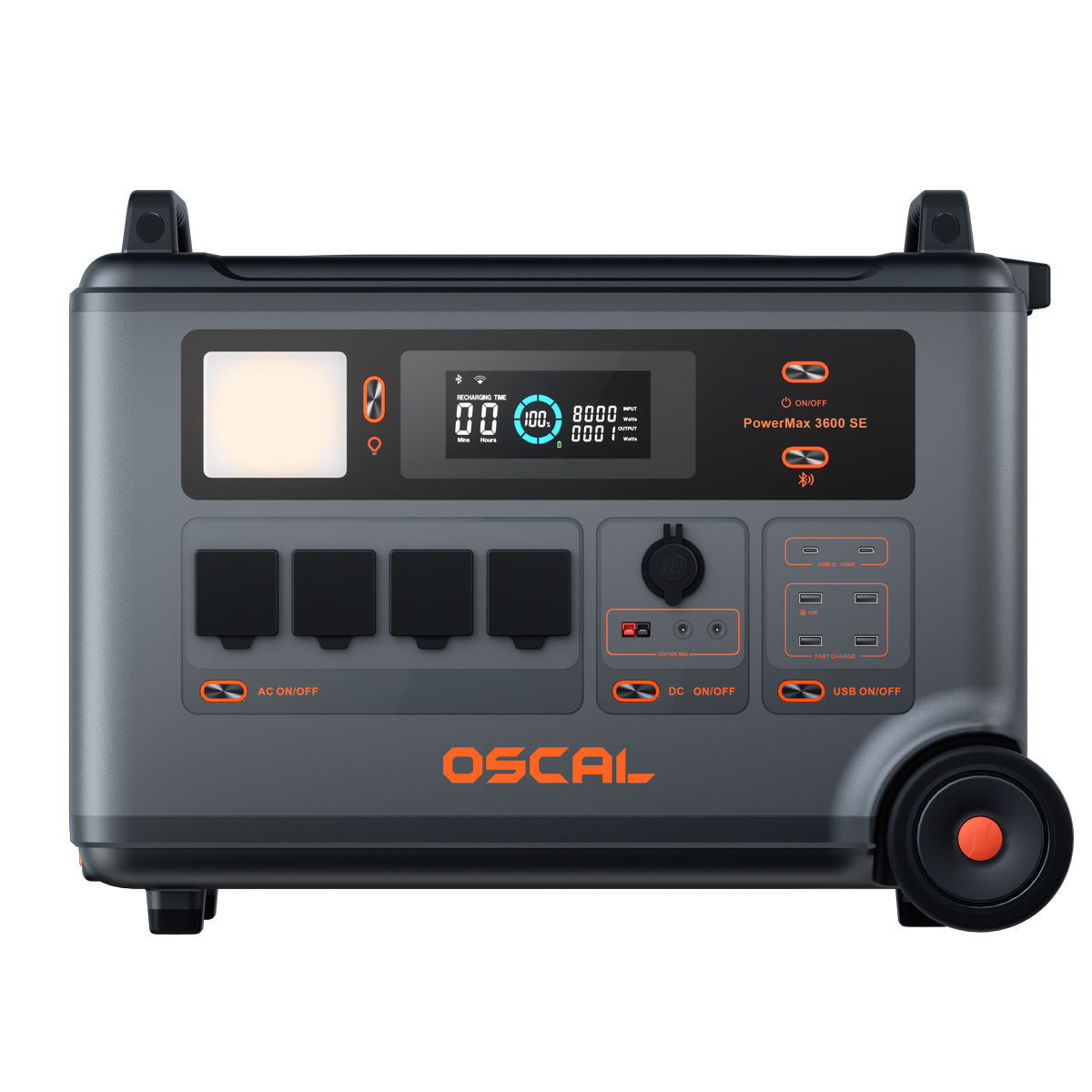 Blackview Oscal PowerMax 3600SE 3600Wh Big Capacity Rugged Power Station For Home & Outdoor Backup