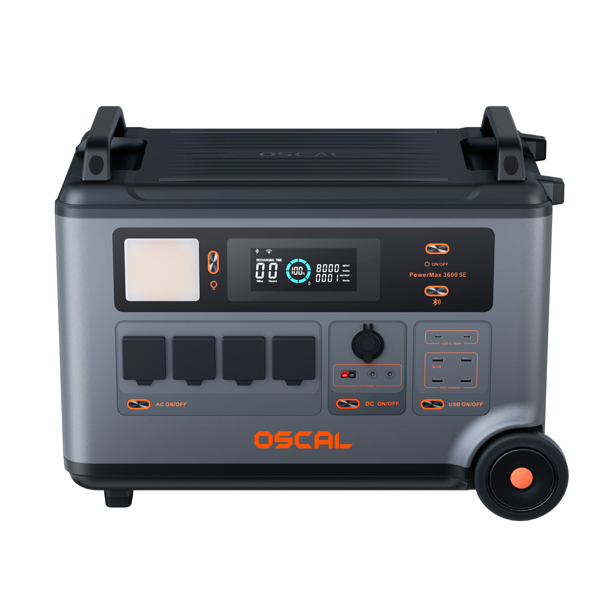 Blackview Oscal PowerMax 3600SE 3600Wh Big Capacity Rugged Power Station For Home & Outdoor Backup
