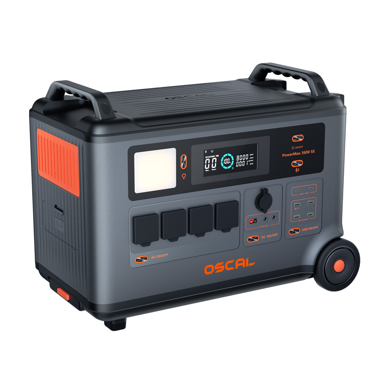 Blackview Oscal PowerMax 3600SE 3600Wh Big Capacity Rugged Power Station For Home & Outdoor Backup