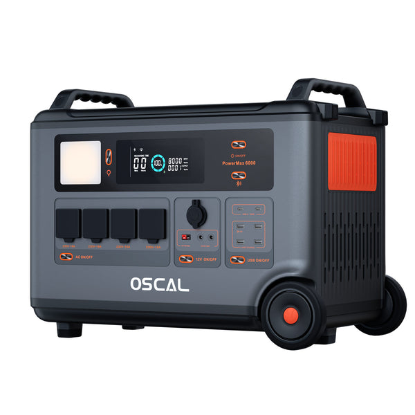 Blackview Oscal PowerMax 6000 Rugged Power Station For Home & Outdoor Backup