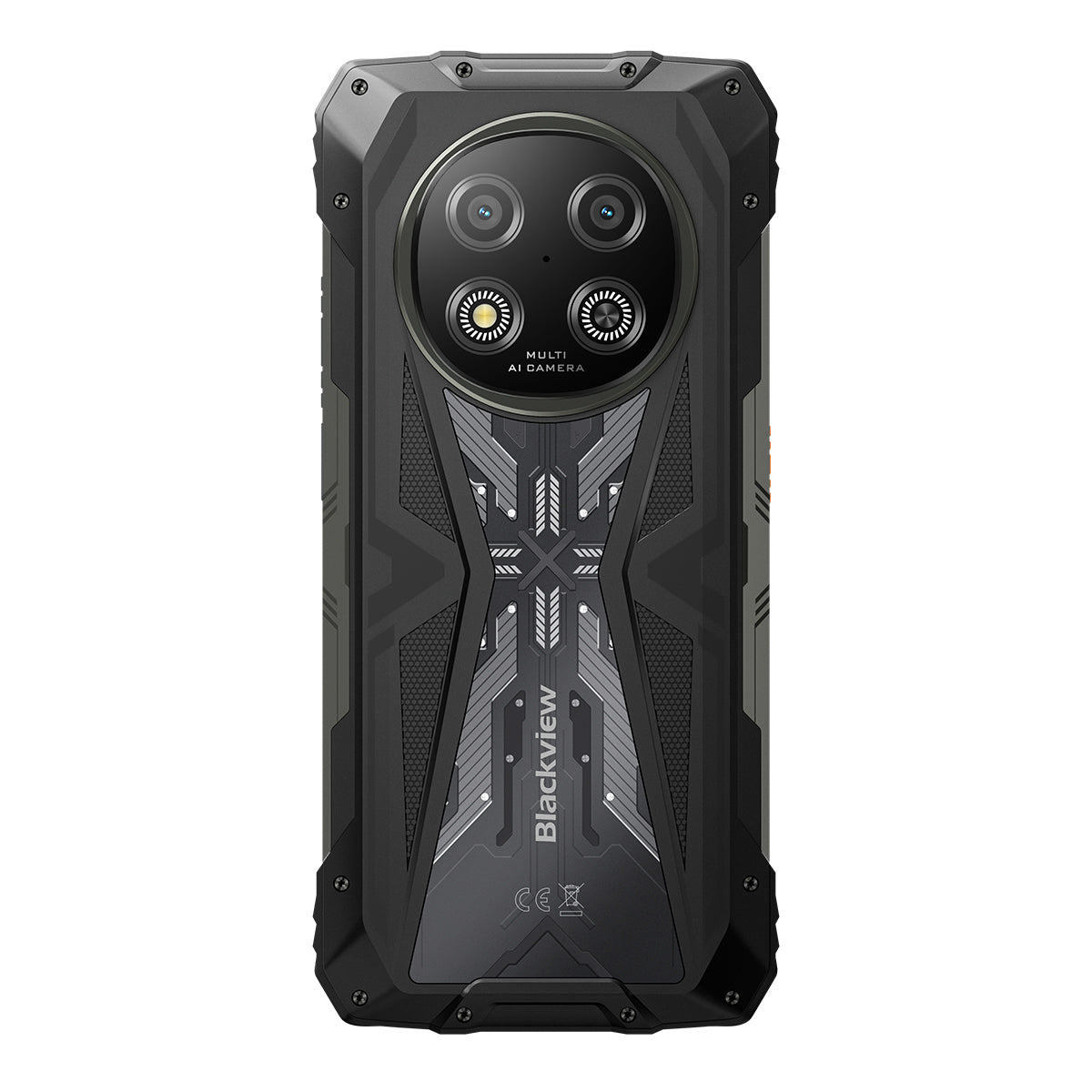 Blackview ROCK 2 Pantalla de 6.67 pulgadas 120Hz UNISOC T8100 5G 6nm Octa-core 15000mAh Cámara AI 16MP+13MP Teléfono resistente 5G
