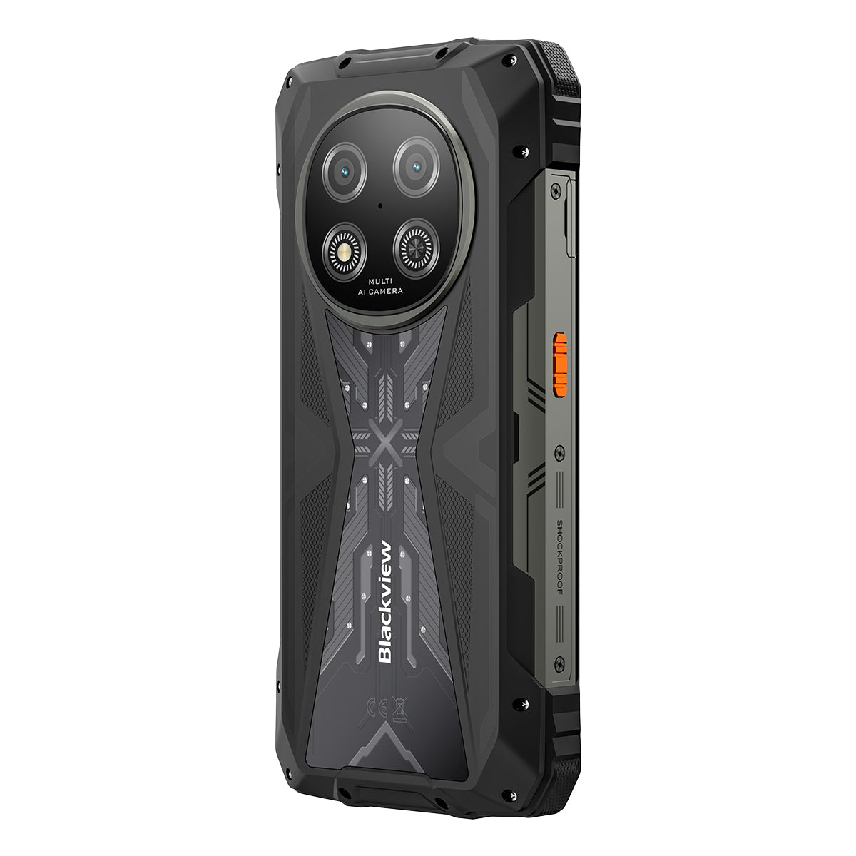 Blackview ROCK 2 Pantalla de 6.67 pulgadas 120Hz UNISOC T8100 5G 6nm Octa-core 15000mAh Cámara AI 16MP+13MP Teléfono resistente 5G
