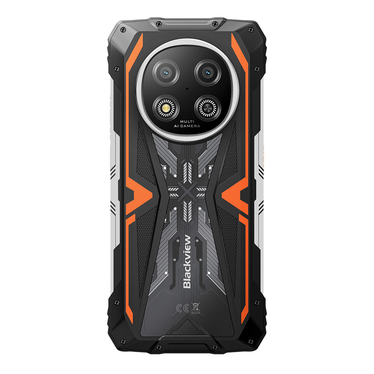 Blackview ROCK 2 Pantalla de 6.67 pulgadas 120Hz UNISOC T8100 5G 6nm Octa-core 15000mAh Cámara AI 16MP+13MP Teléfono resistente 5G