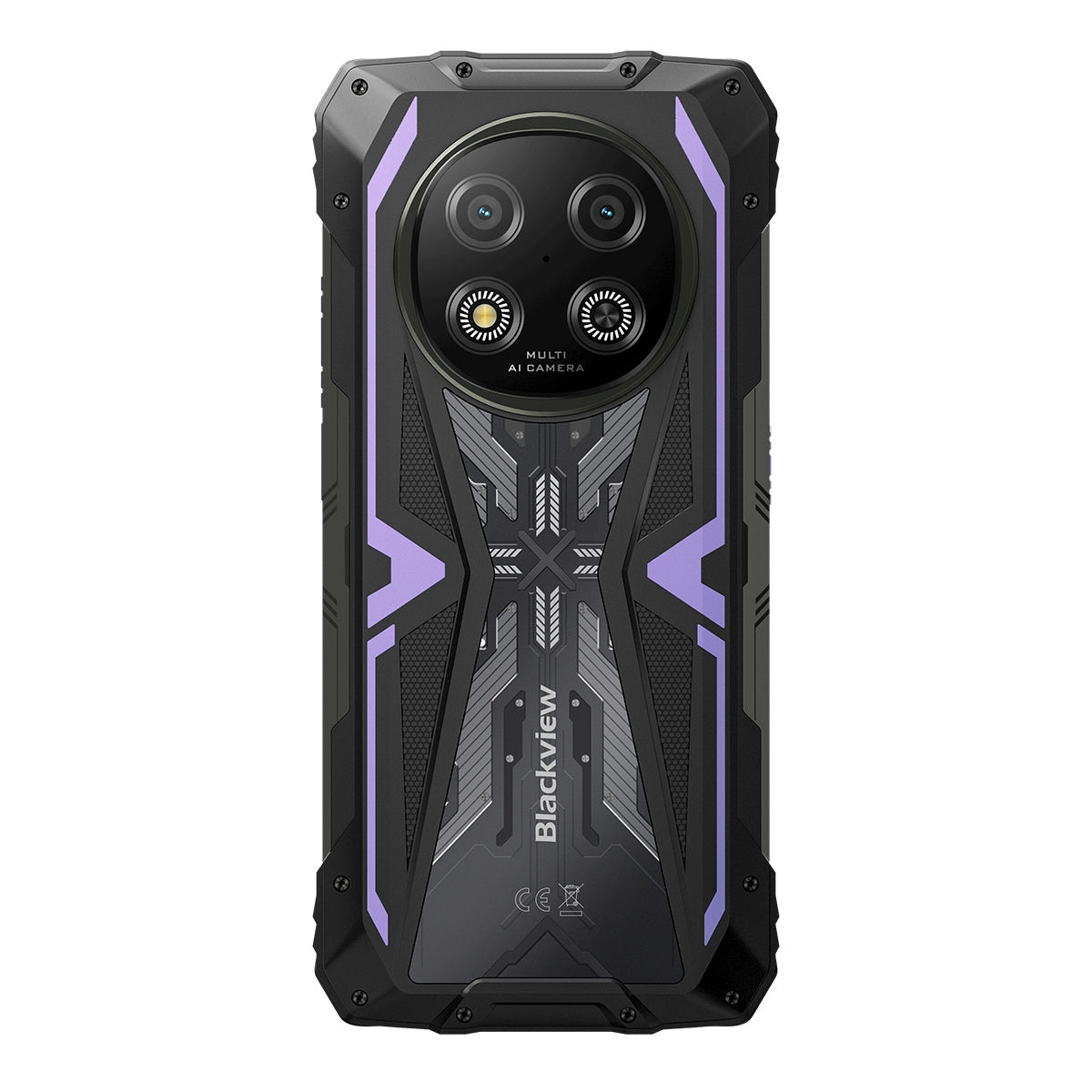 Blackview ROCK 2 Pantalla de 6.67 pulgadas 120Hz UNISOC T8100 5G 6nm Octa-core 15000mAh Cámara AI 16MP+13MP Teléfono resistente 5G