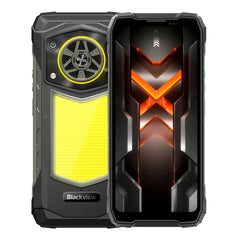 Blackview ROCK 5 Hi-Fi sztereó hangszóró, kempinglámpa, strapabíró 4G mobiltelefon 6,78 hüvelykes 2,4K 120Hz kijelzővel, 108MP kamerával és 20 000 mAh akkumulátorral