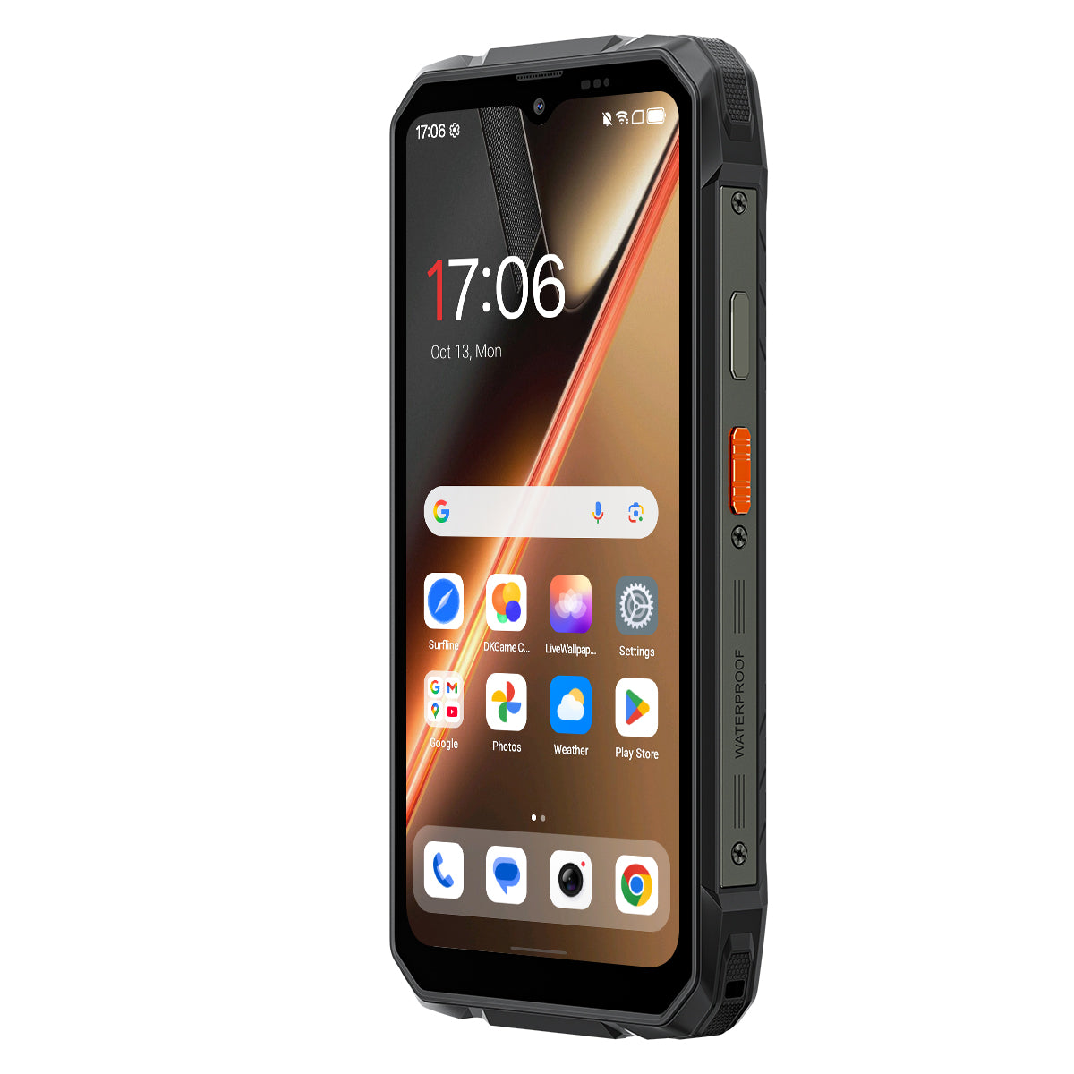 Blackview ROCK 1 Pro Profesionální 2D čtečka čárových kódů Odolný 4G mobilní telefon s 6,56palcovým displejem 90Hz, baterií 15000mAh a noční kamerou