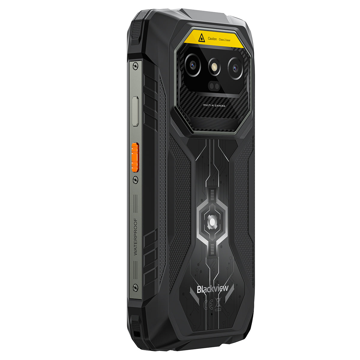 Blackview ROCK 1 Pro Profesionální 2D čtečka čárových kódů Odolný 4G mobilní telefon s 6,56palcovým displejem 90Hz, baterií 15000mAh a noční kamerou