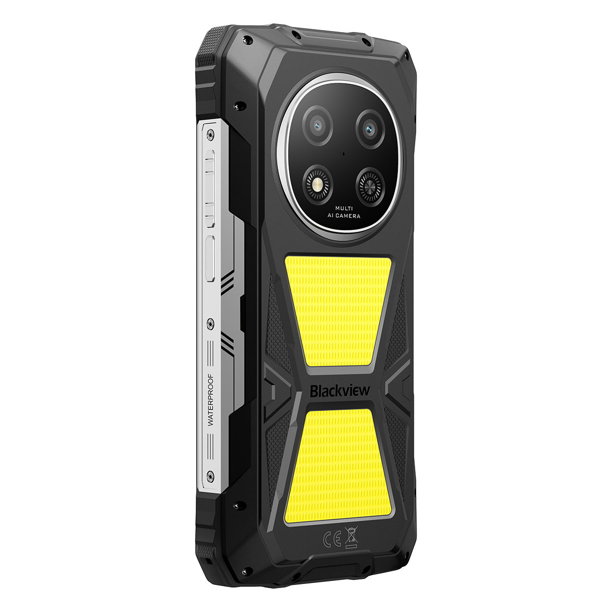 Blackview ROCK 2 Pro Telefono Robusto 5G con Schermo da 6,67 pollici 120Hz, Luce da Campeggio 400LM, Batteria 15000mAh