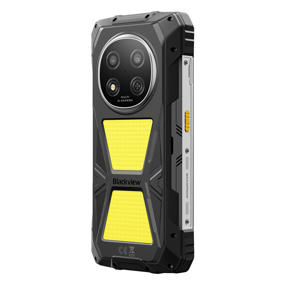 Blackview ROCK 2 Pro Telefono Robusto 5G con Schermo da 6,67 pollici 120Hz, Luce da Campeggio 400LM, Batteria 15000mAh