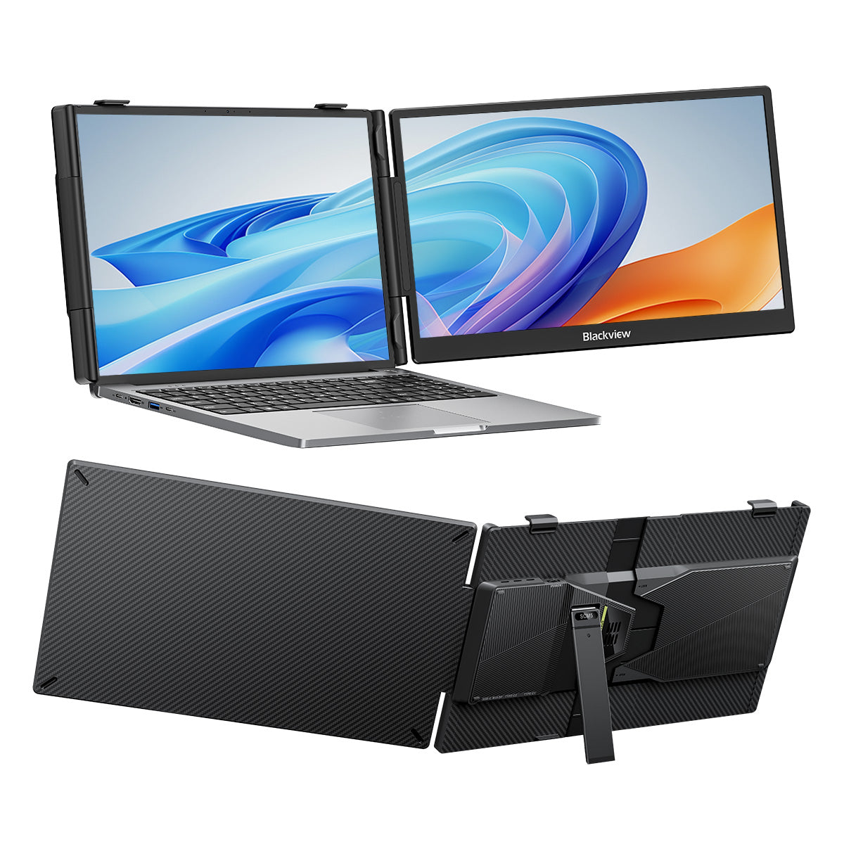 Blackview SCM5 Monitor Portátil de 14 polegadas Extensor de Ecrã para Portátil com Coluna integrada