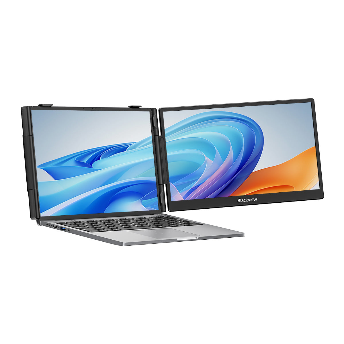 Écran portable 14 pouces Blackview SCM5, extension d'écran pour ordinateur portable avec haut-parleur