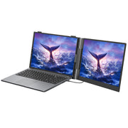 Blackview SCM6 Monitor Portatile da 14 pollici Estensore di Schermo per Laptop con Altoparlante