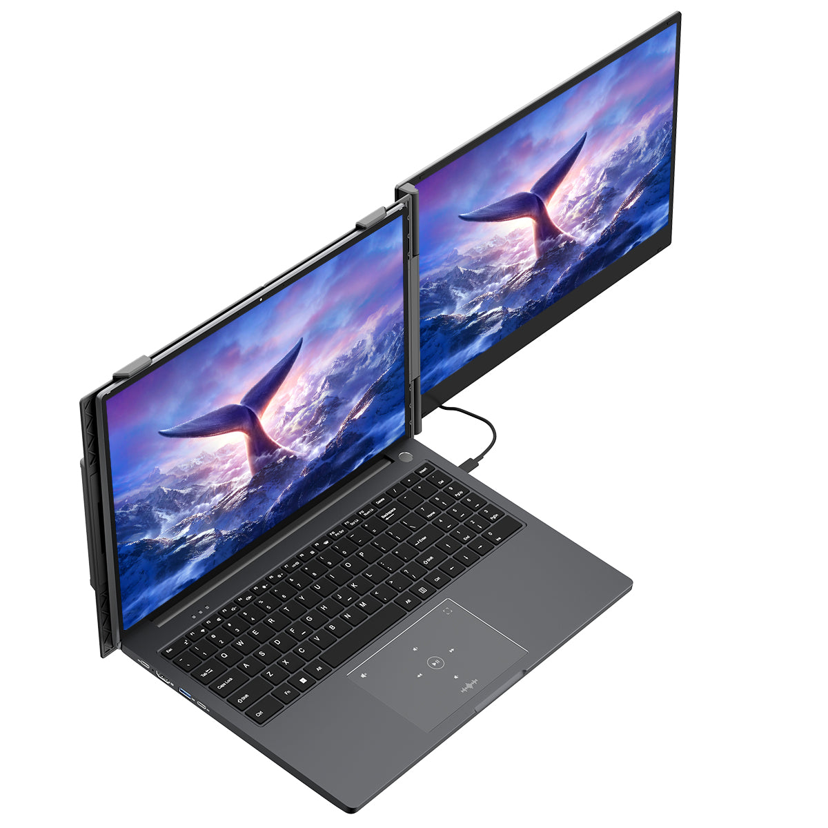 Blackview SCM6 Monitor Portatile da 14 pollici Estensore di Schermo per Laptop con Altoparlante