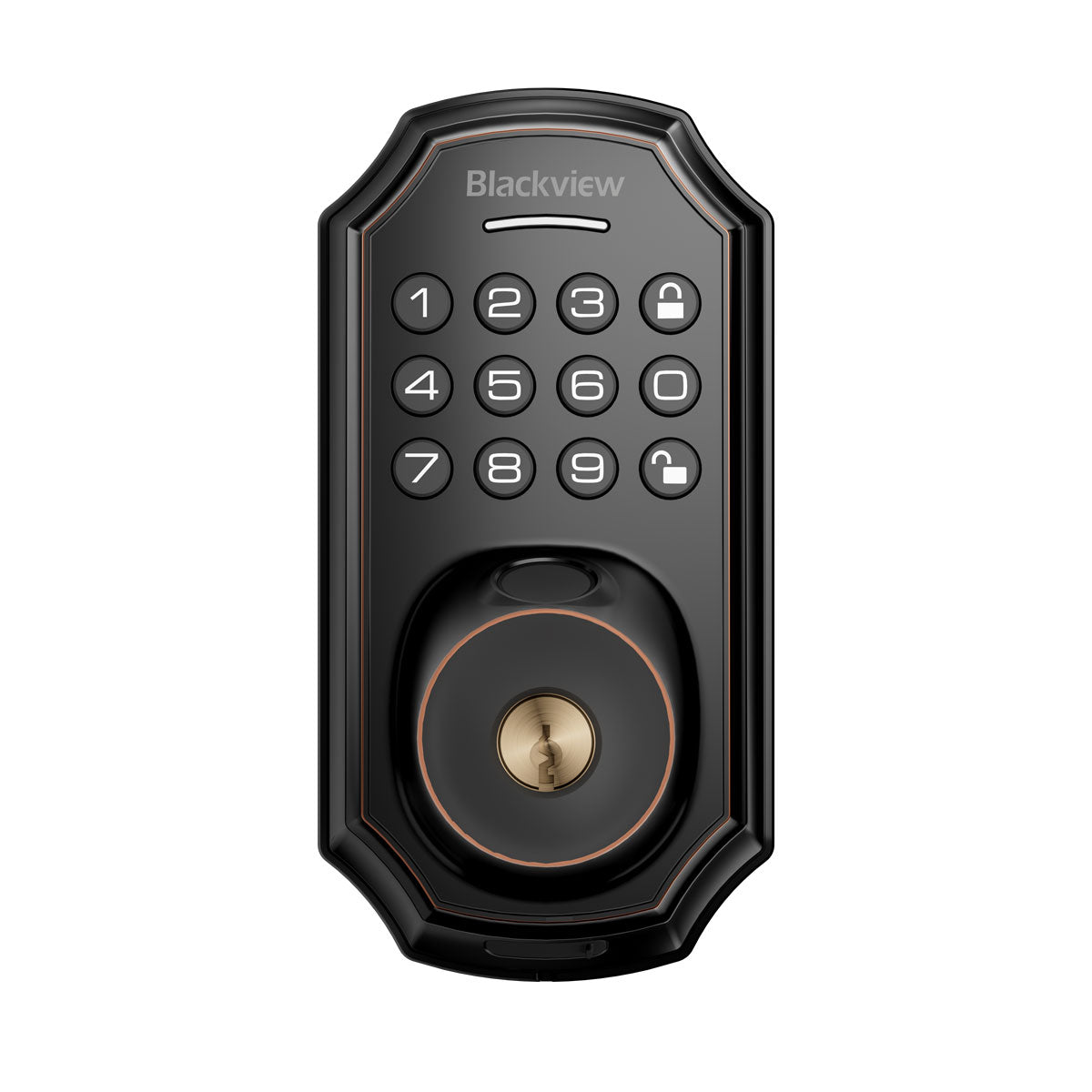 BlackviewSE60AutoLockSmartLockIP54WaterproofBHMA/ANSIGrade3App/Fingerprint/PasscodeUnlock