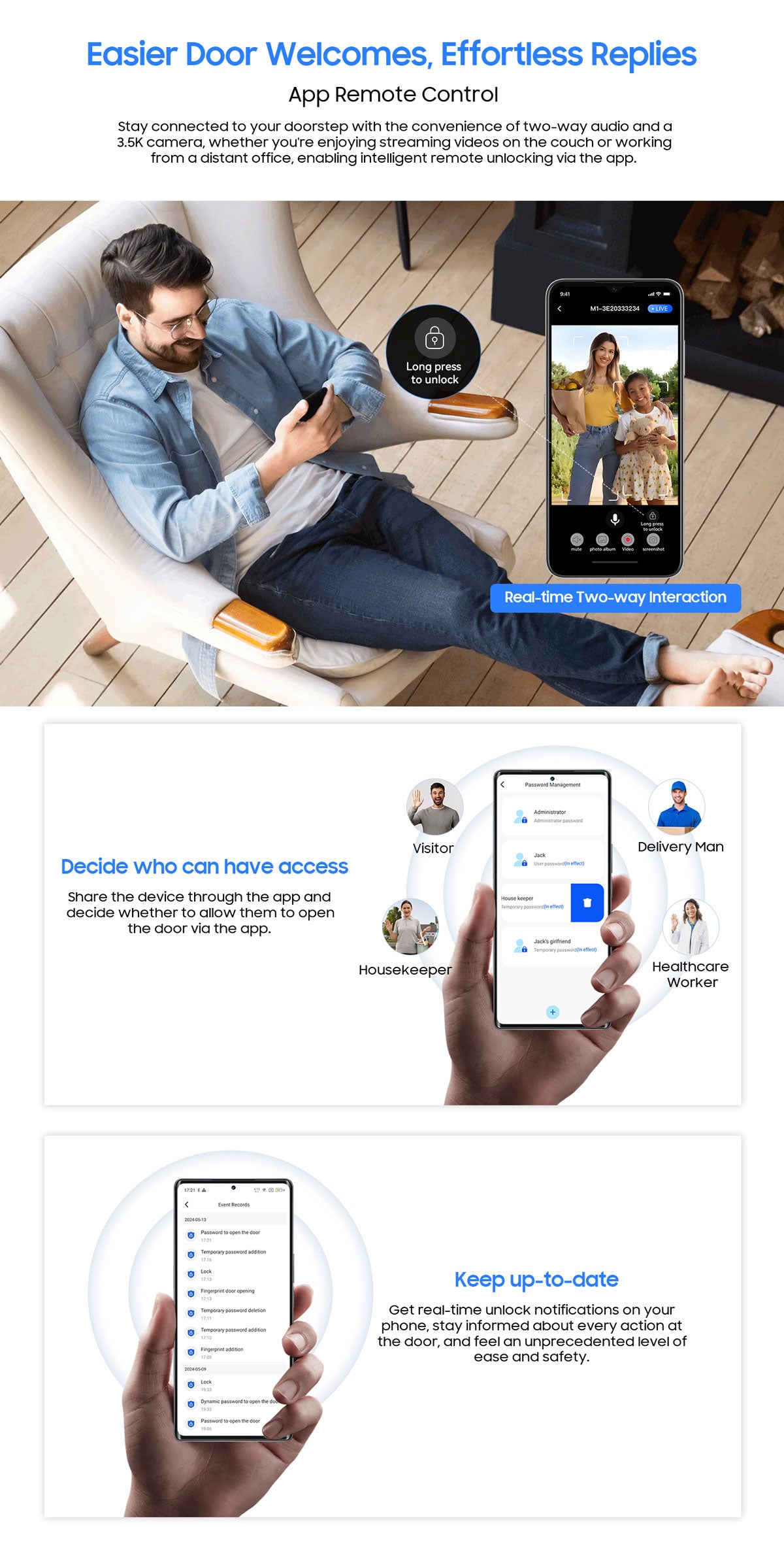 Blackview SE80 Smart Lock