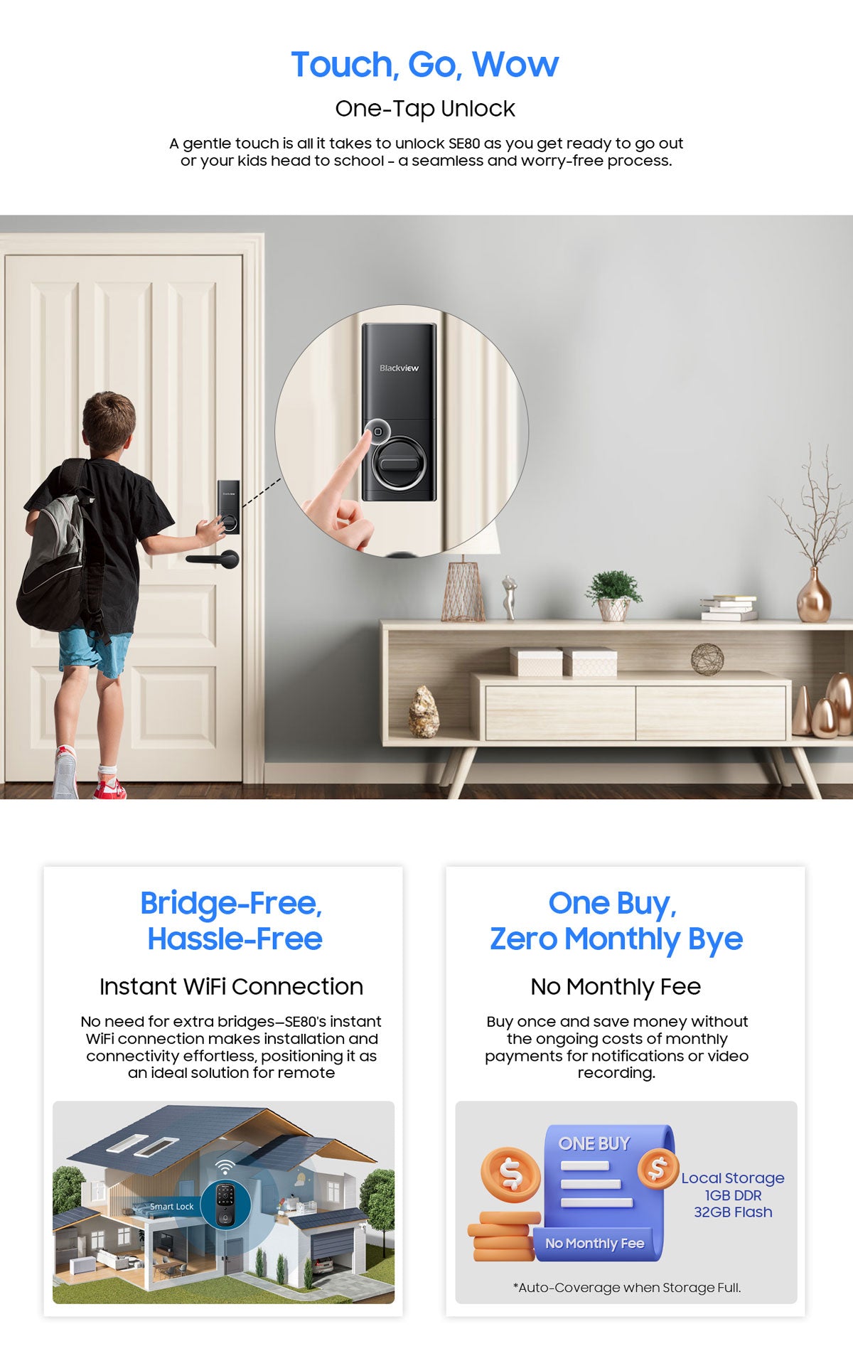 Blackview SE80 Smart Lock