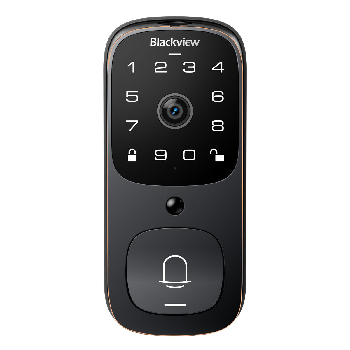 Blackview SE80 3-in-1 Video Smart Lock 3.5K Door Camera+Doorbell+Fingerprint Unlock WIFI Connection & 10000mAh Rechargeable Battery