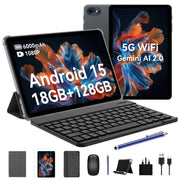 Blackview TABWEE T80 Tablet PC 2 en 1 con WiFi, pantalla de 10.1 pulgadas y batería de 6000mAh