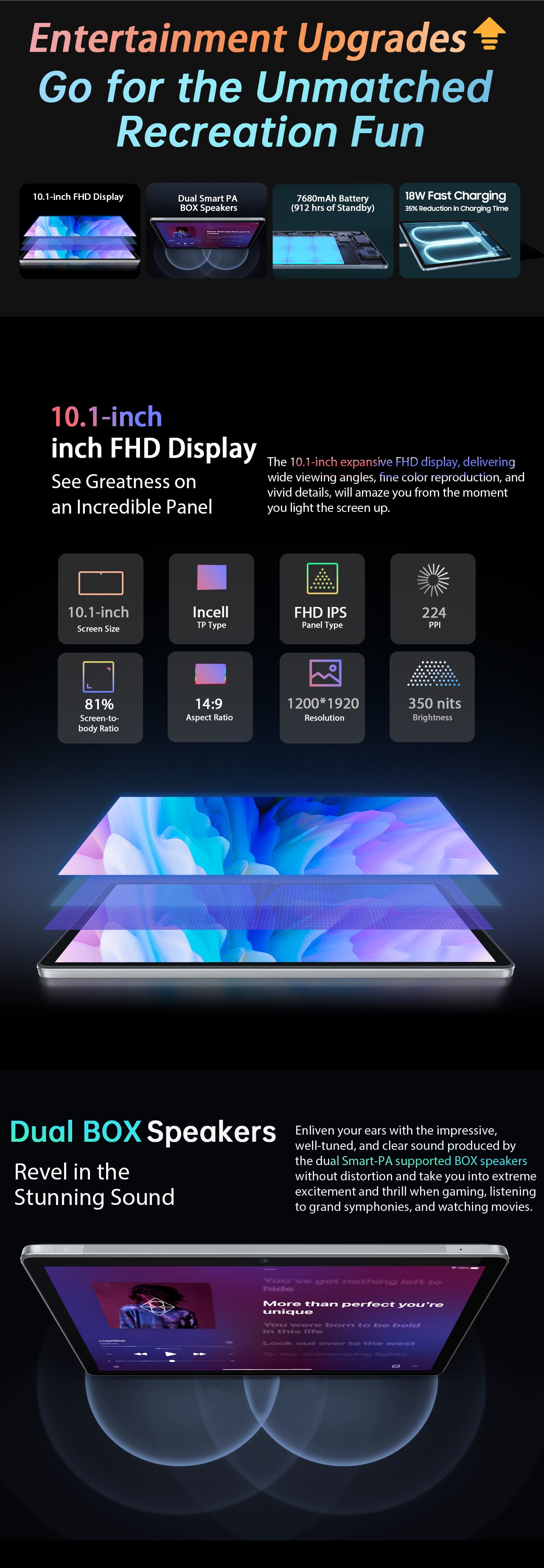 Tablet Blackview Tab 13 Pro 8GB/128GB Azul