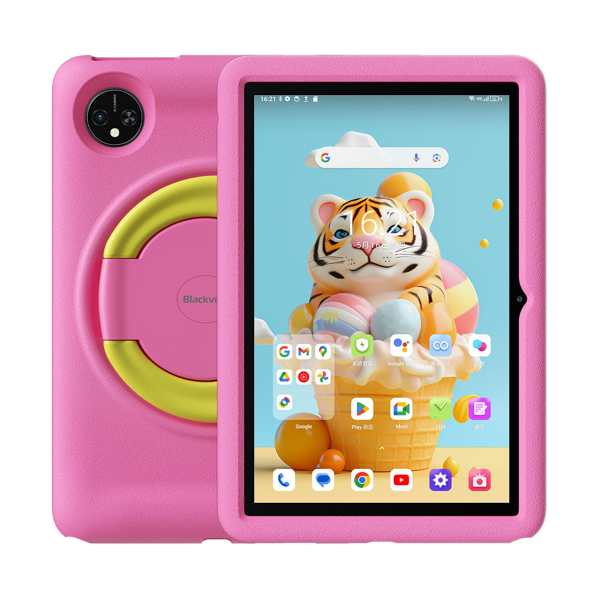 Blackview Tab 80 키즈 10.1인치 Unisoc Tiger T606 7680mAh Widevine L1 지원 어린이 에디션 태블릿