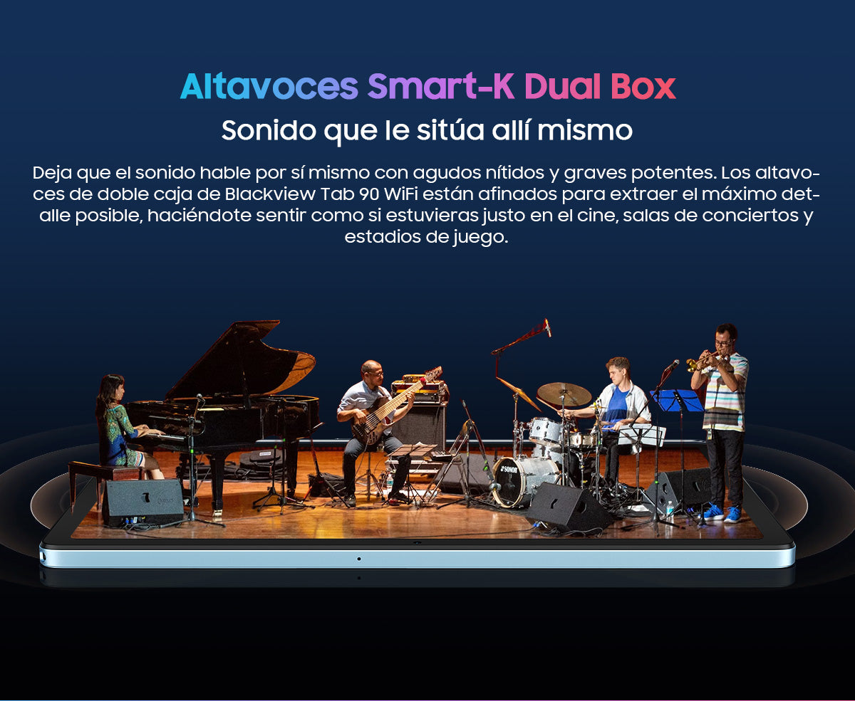 Blackview Tab 90 WiFi Tableta PC Android de 10.92 pulgadas
