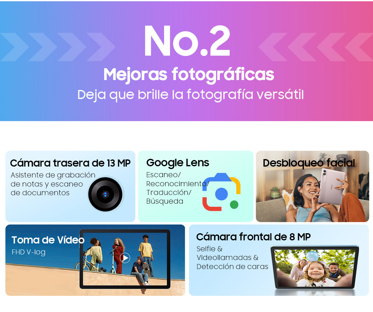 Blackview Tab 90 WiFi Tableta PC Android de 10.92 pulgadas