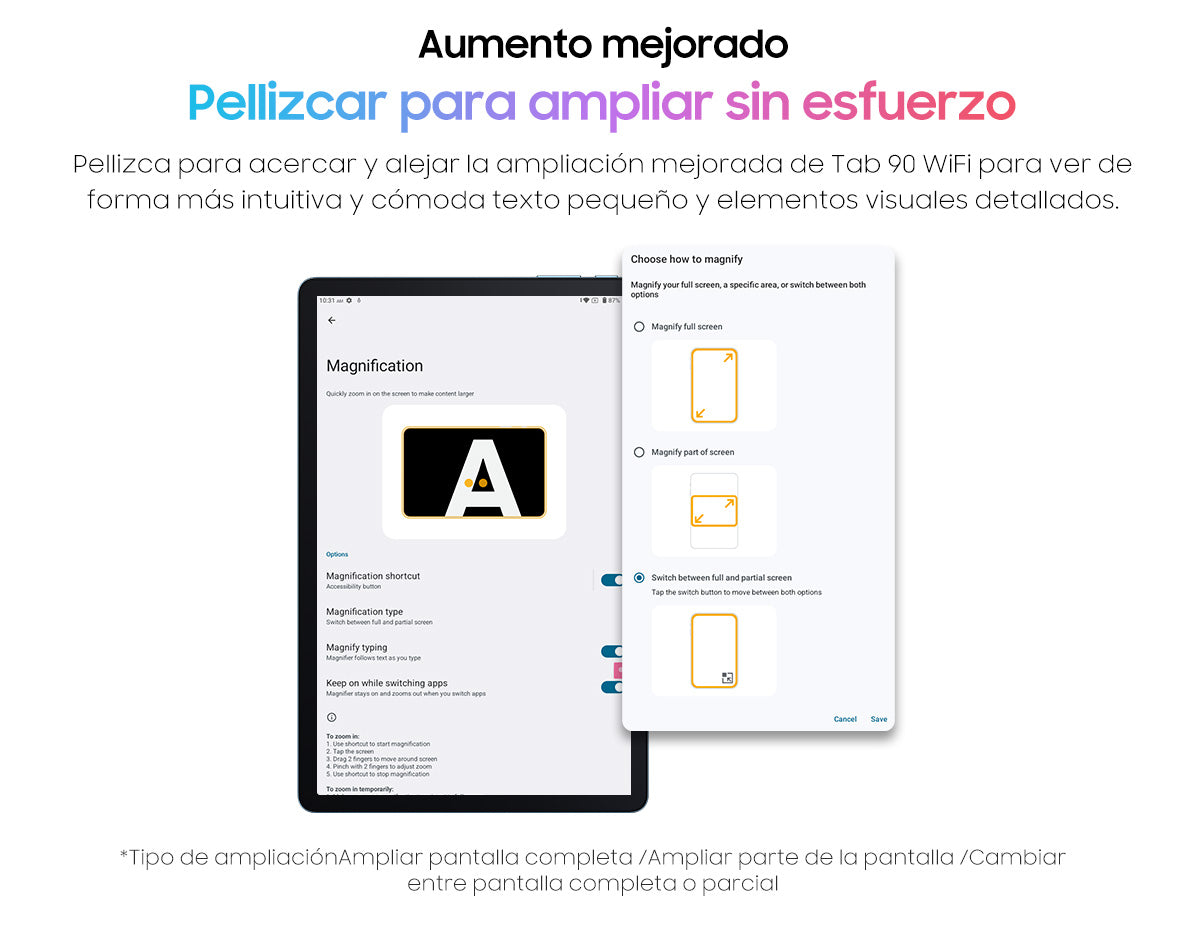 Blackview Tab 90 WiFi Tableta PC Android de 10.92 pulgadas