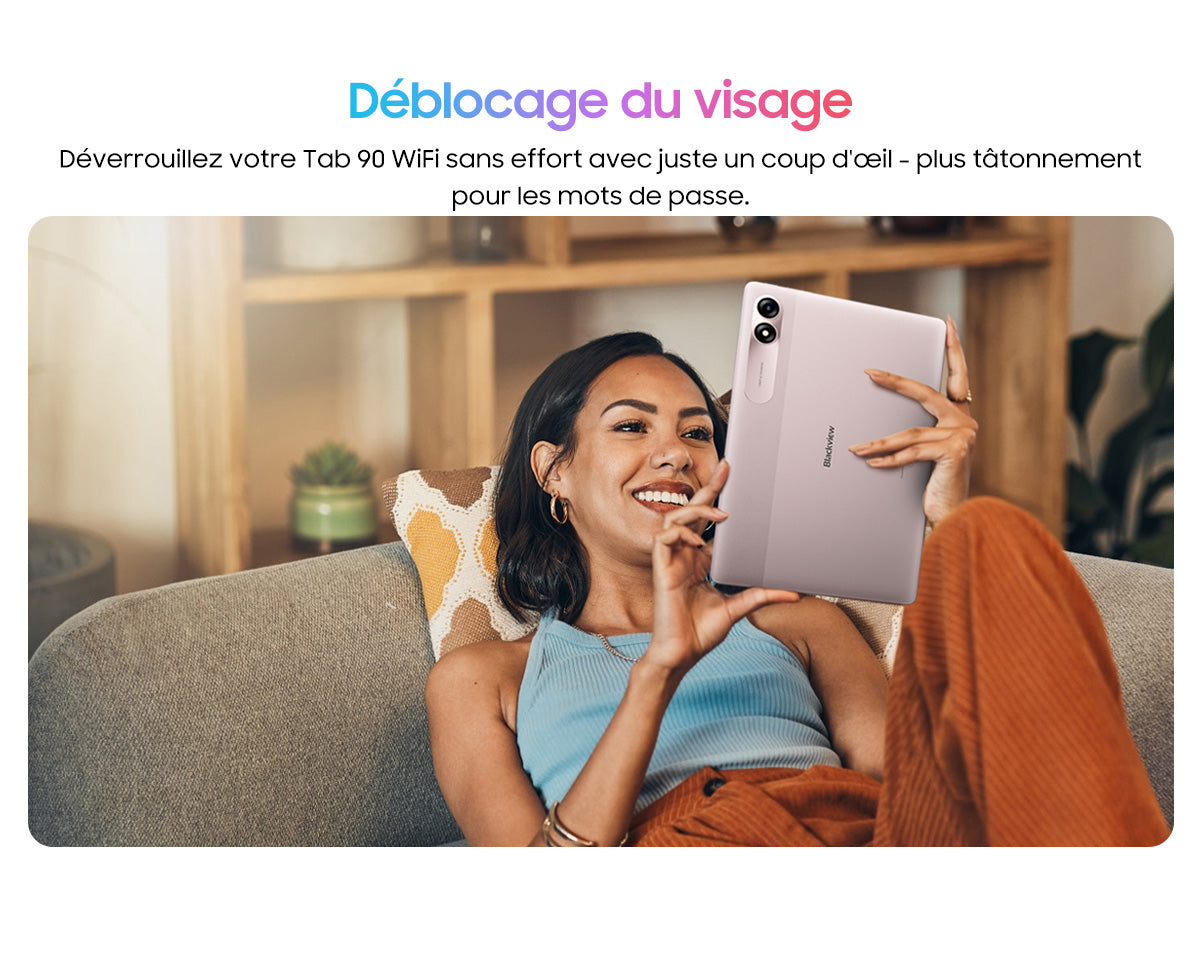 Tablette PC Android Blackview Tab 90 WiFi de 10,92 pouces