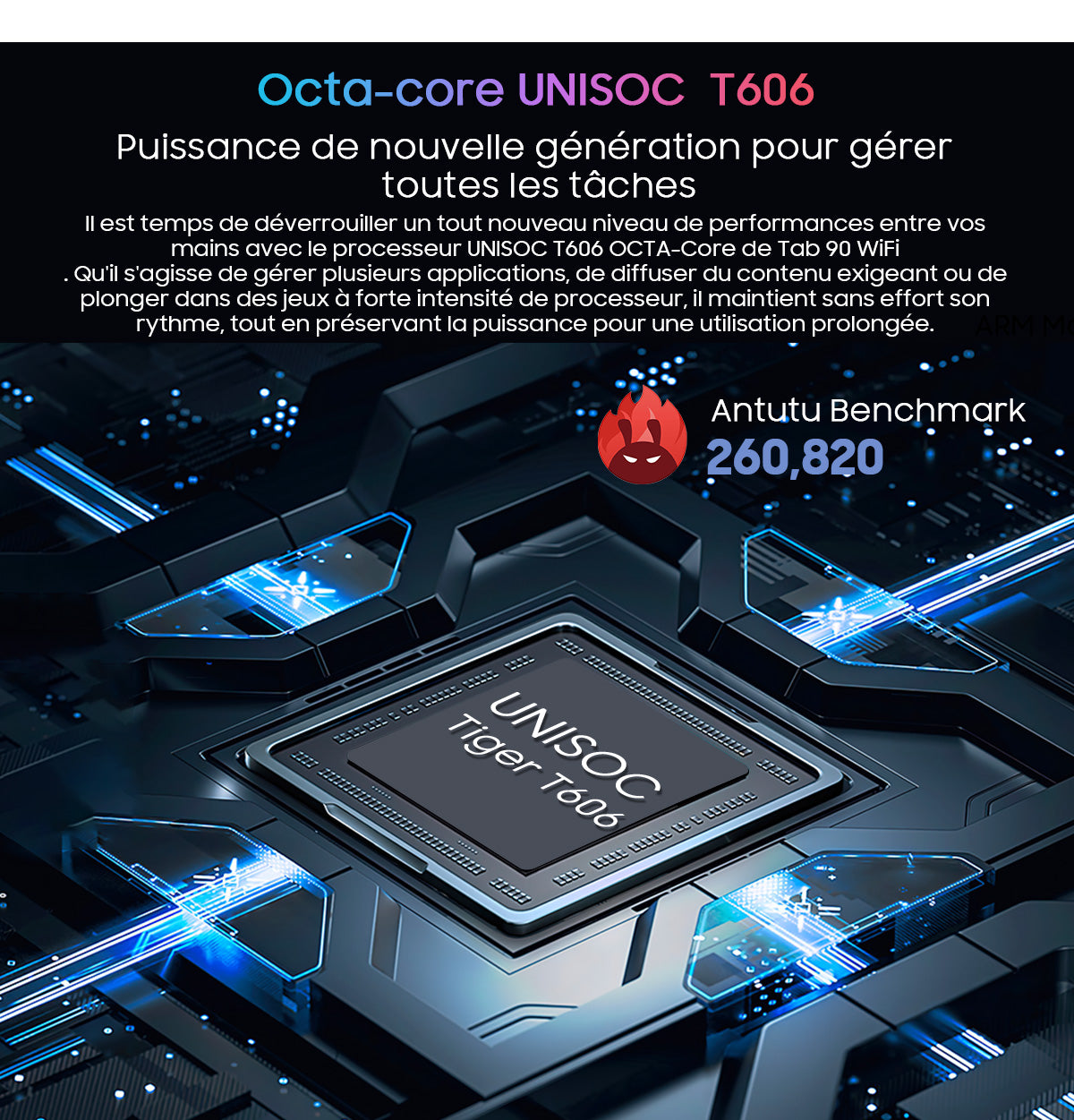 Tablette PC Android Blackview Tab 90 WiFi de 10,92 pouces