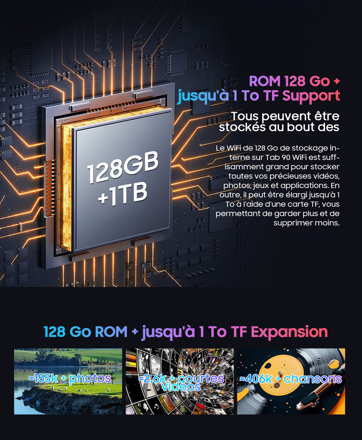 Tablette PC Android Blackview Tab 90 WiFi de 10,92 pouces