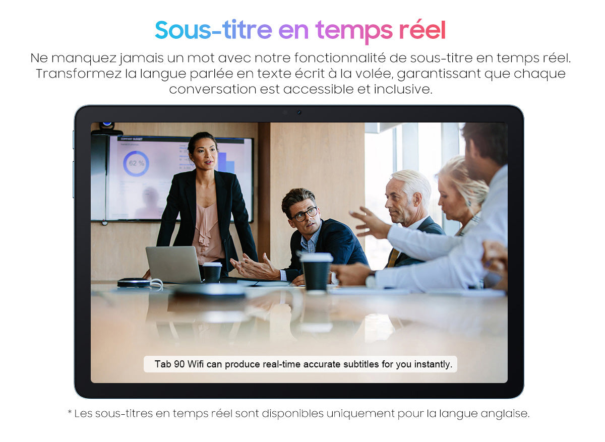 Tablette PC Android Blackview Tab 90 WiFi de 10,92 pouces