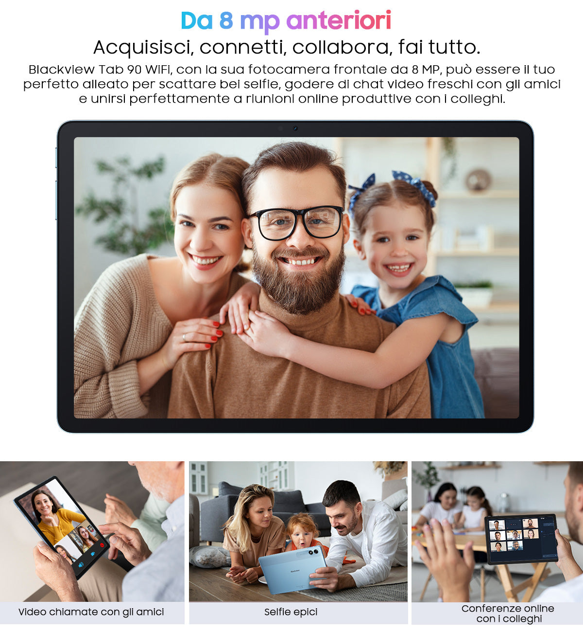 Blackview Tab 90 WiFi Tablet PC Android da 10,92 pollici