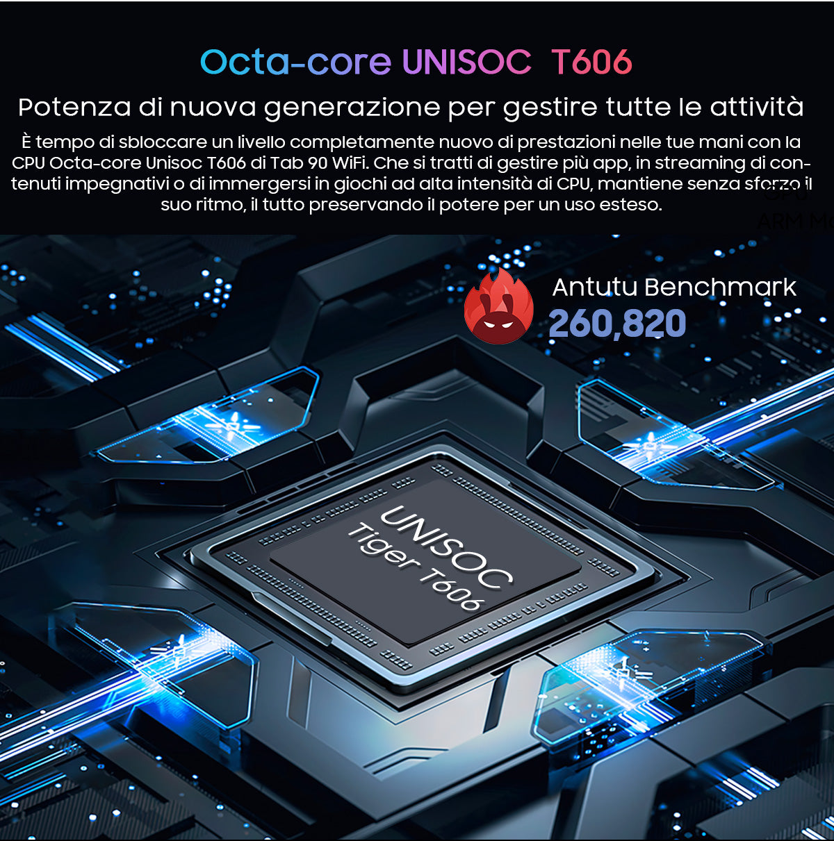 Blackview Tab 90 WiFi Tablet PC Android da 10,92 pollici