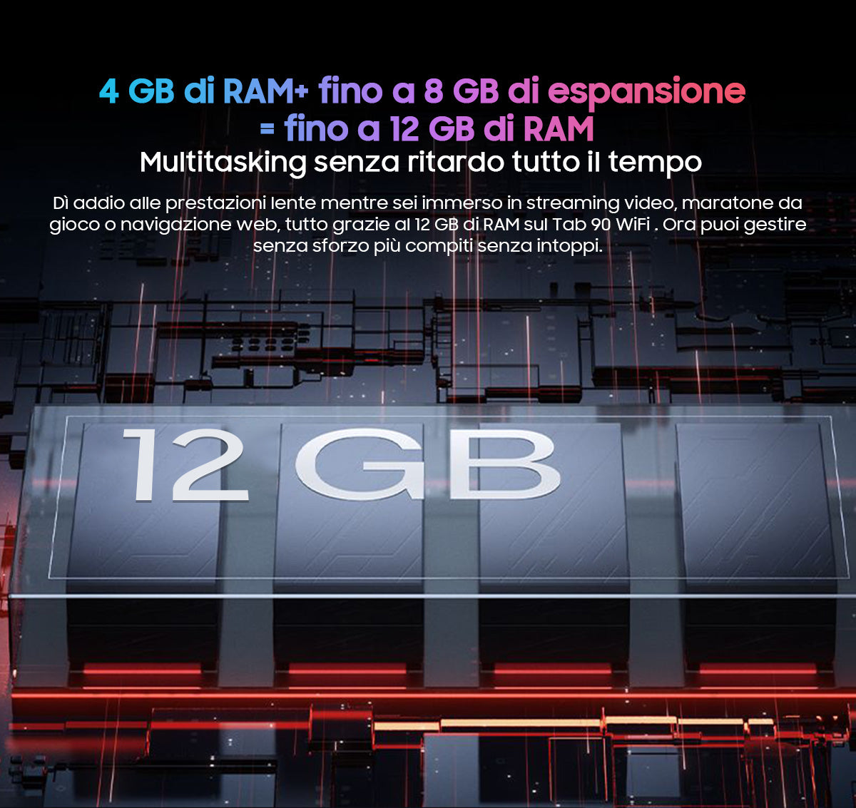 Blackview Tab 90 WiFi Tablet PC Android da 10,92 pollici