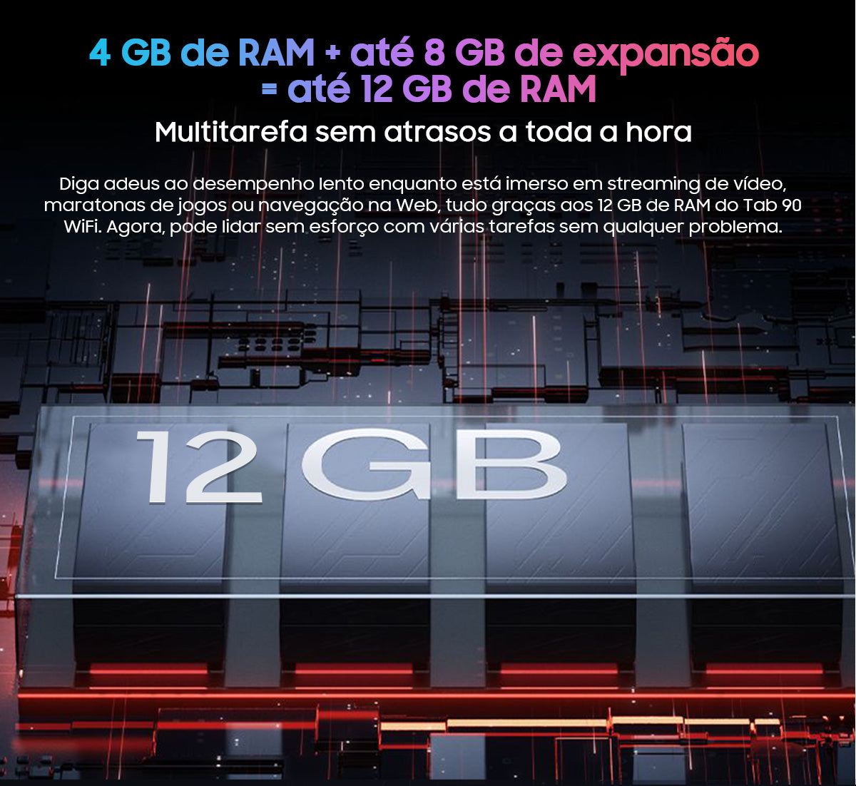 Blackview Tab 90 WiFi Tablet PC Android de 10,92 polegadas